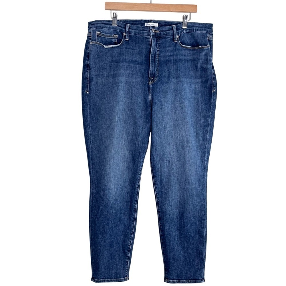 Good American Good Legs Sz 24 Ankle Jeans